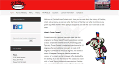 Desktop Screenshot of frecklesfrozencustard.com